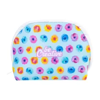 kosmetická taštička z RPET na zakázku bílá s potiskem loga - foto 3