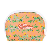 kosmetická taštička z RPET na zakázku bílá s potiskem loga - foto 7