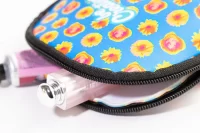 kosmetická taštička z RPET na zakázku černá s potiskem loga - foto 4