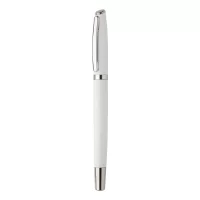 kovové kuličkové pero bílá s potiskem loga - foto 7
