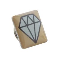 kovový odznak stříbrná s potiskem loga - foto 6