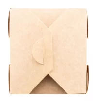 krabice na jídlo s sebou přírodní s potiskem loga - foto 2