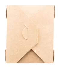 krabice na jídlo s sebou přírodní s potiskem loga - foto 2