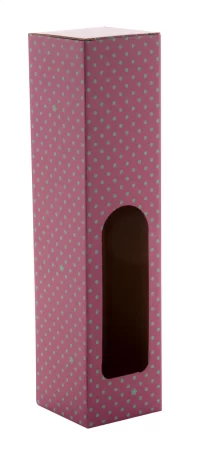 krabice na láhev vína bílá s potiskem loga - foto 3