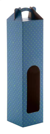 krabice na láhev vína bílá s potiskem loga - foto 4