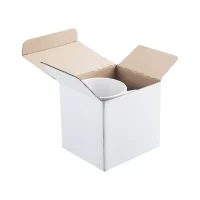 krabička na hrnky bílá s potiskem loga - foto 3