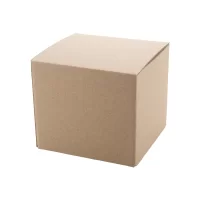 krabička na hrnky přírodní s potiskem loga