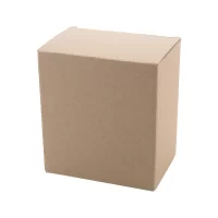 krabička na hrnky přírodní s potiskem loga