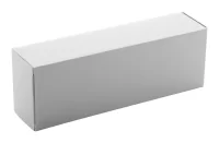 krabička na sluneční brýle na zakázku bílá s potiskem loga - foto 2