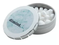 krabička s mintovými bonbony stříbrná s potiskem loga - foto 3