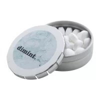 krabička s mintovými bonbony stříbrná s potiskem loga - foto 5