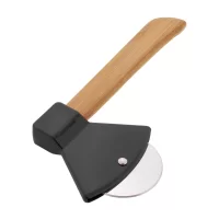 kráječ na pizzu černá s potiskem loga - foto 3