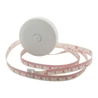 krejčovský metr bílá s potiskem loga