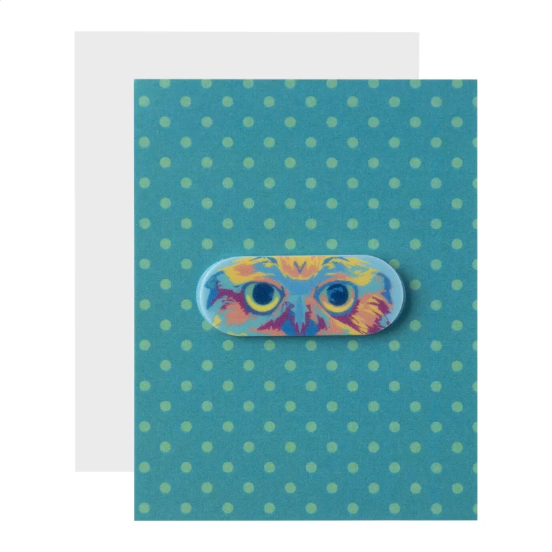 krytka na web kameru bílá s potiskem loga