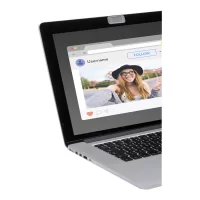 krytka na web kameru popelavě šedý s potiskem loga - foto 5