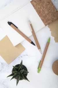 kuličkové pero béžová s potiskem loga - foto 3