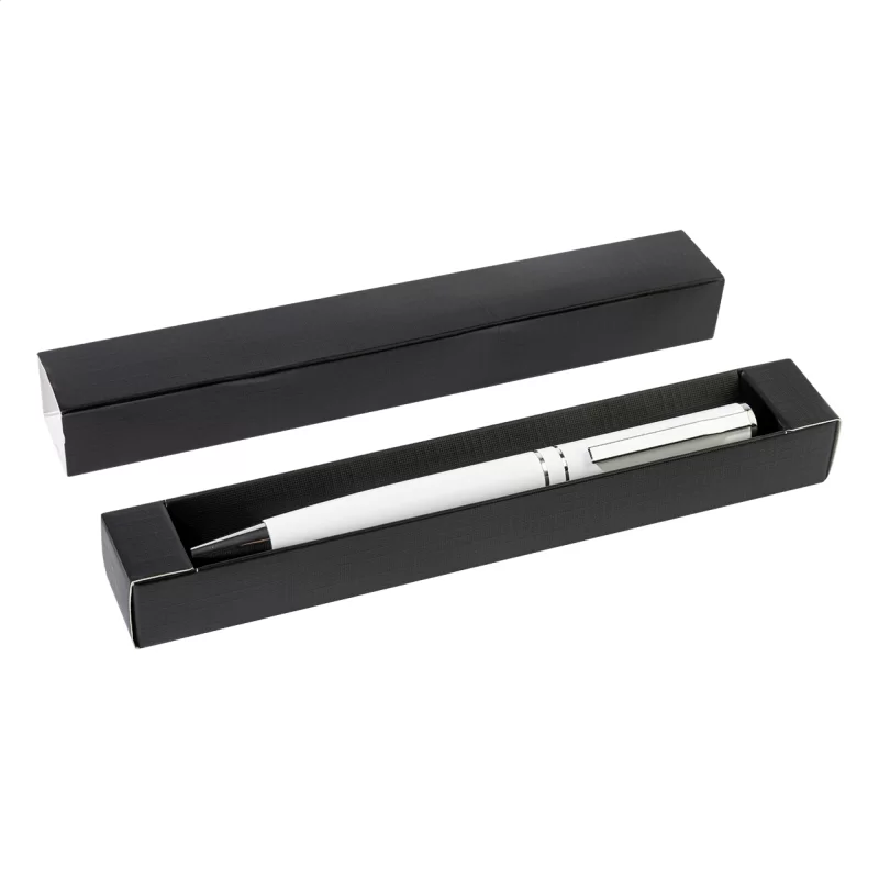 kuličkové pero bílá — reklamní předmět s vlastním potiskem kuličkové pero bílá s potiskem loga