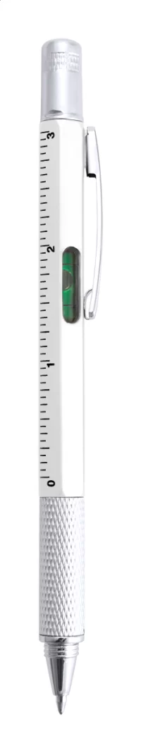 kuličkové pero bílá s potiskem loga