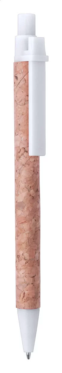 kuličkové pero bílá s potiskem loga