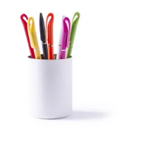 kuličkové pero bílá s potiskem loga - foto 3