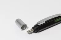 kuličkové pero černá s potiskem loga - foto 2