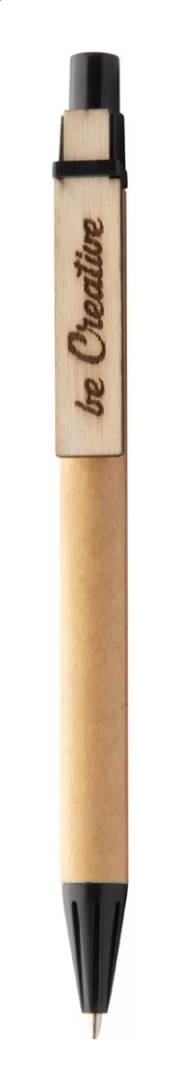 kuličkové pero černá s potiskem loga - foto 3