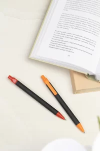 kuličkové pero červená s potiskem loga - foto 5