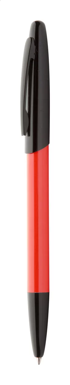 kuličkové pero červená s potiskem loga