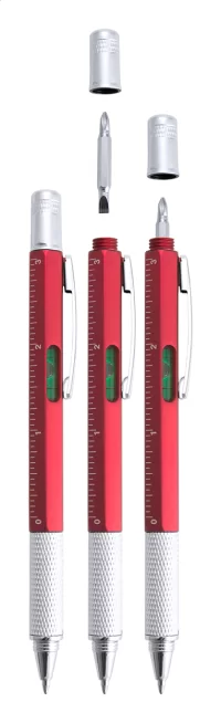 kuličkové pero červená s potiskem loga - foto 2
