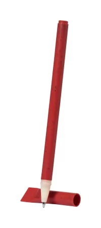 kuličkové pero červená s potiskem loga - foto 2