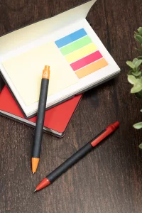 kuličkové pero oranžová s potiskem loga - foto 5