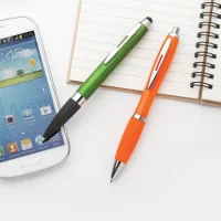 kuličkové pero oranžová s potiskem loga - foto 3