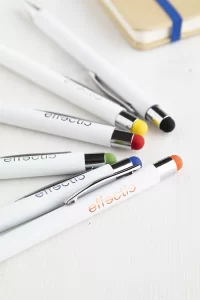 kuličkové pero oranžová s potiskem loga - foto 5