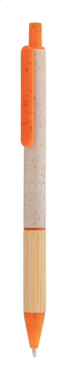 kuličkové pero oranžová s potiskem loga