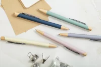 kuličkové pero pastelově růžová s potiskem loga - foto 6