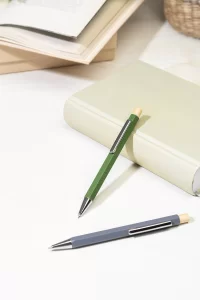 kuličkové pero popelavě šedý s potiskem loga - foto 5