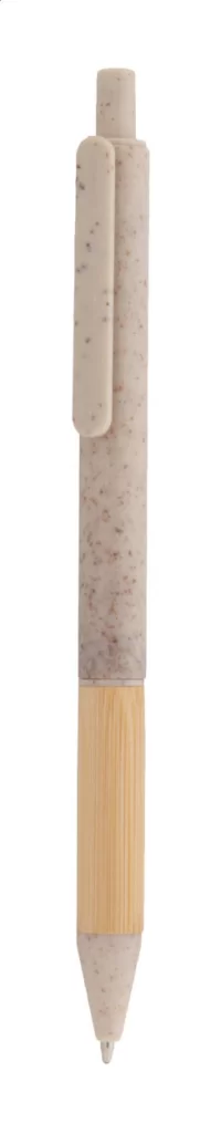 kuličkové pero přírodní s potiskem loga