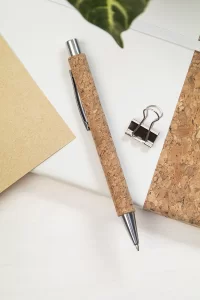 kuličkové pero přírodní s potiskem loga - foto 3