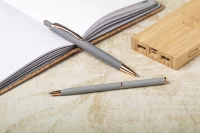 kuličkové pero šedá s potiskem loga - foto 4