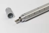 kuličkové pero stříbrná s potiskem loga - foto 2