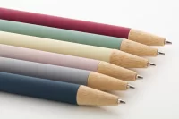 kuličkové pero světle žlutá s potiskem loga - foto 4