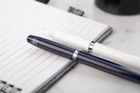 kuličkové pero tmavě modrá s potiskem loga - foto 9