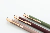 kuličkové pero vínová s potiskem loga - foto 5