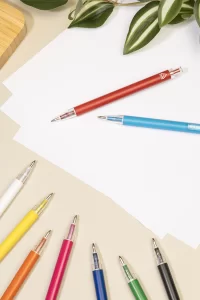 kuličkové pero zelená s potiskem loga - foto 5