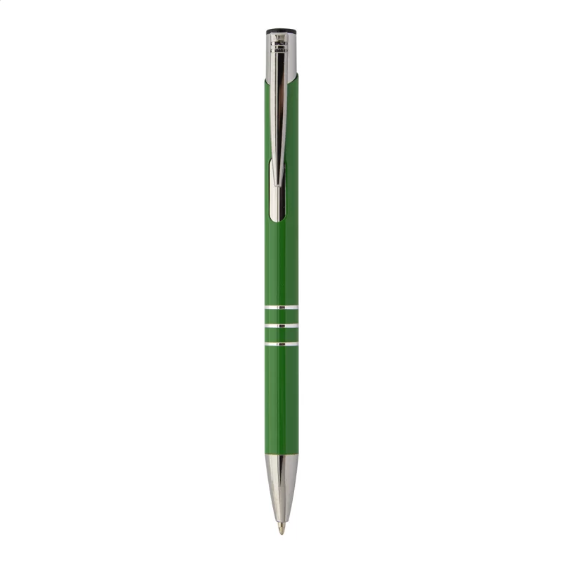 kuličkové pero zelená s potiskem loga