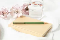 kuličkové pero zelená s potiskem loga - foto 4