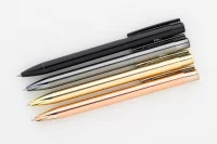 kuličkové pero zlatá s potiskem loga - foto 4