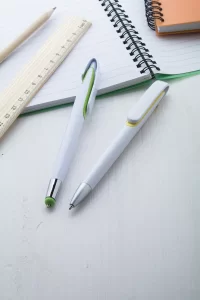 kuličkové pero žlutá s potiskem loga - foto 2