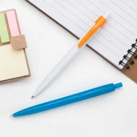 kuličkové pero žlutá s potiskem loga - foto 2