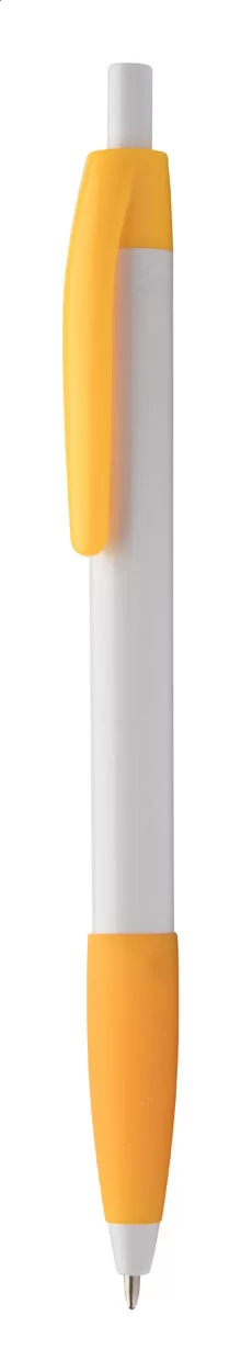 kuličkové pero žlutá — reklamní předmět s vlastním potiskem kuličkové pero žlutá s potiskem loga